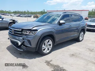 2021 Volkswagen Atlas SE with VIN 1V2HR2CA9MC585740, listed as a IAAI auction lot 42279757 with 64,995 mi miles and . Bid and sale history available at DreamBid. Image 17.
