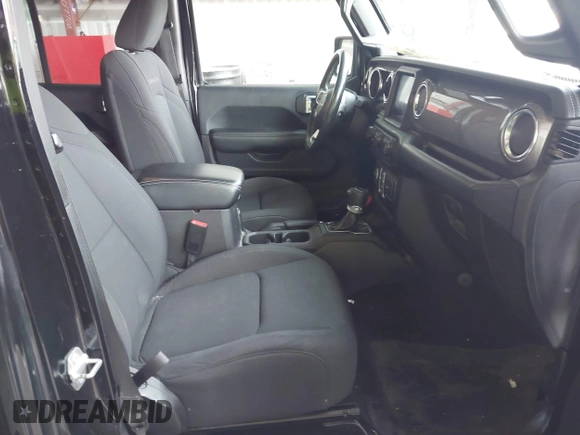 2019 Jeep Wrangler Unlimited Sahara with VIN 1C4HJXEG5KW532861, listed as a IAAI auction lot 41698912 with 121,278 mi miles and . Bid and sale history available at DreamBid. Image 5.
