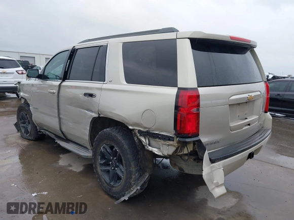2015 Chevrolet Tahoe LT with VIN 1GNSKBKC3FR192693, listed as a IAAI auction lot 42142810 with Not provided miles and . Bid and sale history available at DreamBid. Image 3.
