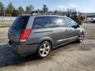 2006 Nissan Quest SL with VIN 5N1BV28U36N122999, listed as a Copart auction lot 86639374 with 185,875 mi miles and Salvage Title. Bid and sale history available at carsss.com. Image 3.