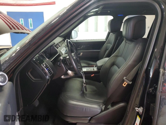 2018 Land Rover Range Rover HSE with VIN SALGS2RK2JA503106, listed as a Copart auction lot 51116135 with 54,639 mi miles and Salvage title. Bid and sale history available at DreamBid. Image 7.