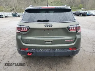 2021 Jeep Compass Trailhawk with VIN 3C4NJDDB3MT515203, listed as a Copart auction lot 52522695 with 78,313 mi miles and Salvage title. Bid and sale history available at DreamBid. Image 6.