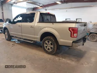 2017 Ford F-150 XL with VIN 1FTEW1EF9HFC07955, listed as a IAAI auction lot 41848255 with 196,125 mi miles. Bid and sale history available at carsss.com. Image 3.