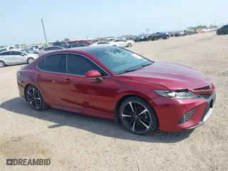 2018 Toyota Camry XSE with VIN 4T1B61HK5JU598398, listed as a IAAI auction lot 41942888 with 128,282 mi miles. Bid and sale history available at carsss.com. Image 1.