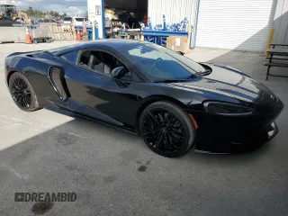 2022 McLaren GT with VIN SBM22GCA7NW001853, listed as a Copart auction lot 78235364 with 11,294 mi miles and Salvage Title. Bid and sale history available at carsss.com. Image 4.