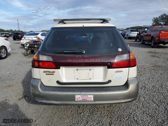 2003 Subaru Legacy Wagon Outback Ltd with VIN 4S3BH686937637414, listed as a Copart auction lot 68078434 with 179,879 mi miles and Salvage Title. Bid and sale history available at carsss.com. Image 6.
