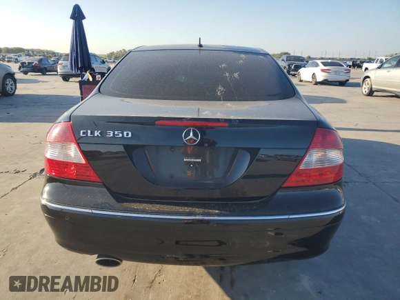 2007 Mercedes-Benz CLK 350 with VIN WDBTJ56H37F229024, listed as a Copart auction lot 71610814 with 90,017 mi miles and Salvage Title. Bid and sale history available at DreamBid. Image 6.