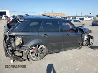 2020 Land Rover Range Rover Sport HST with VIN SALWS2RU0LA885538, listed as a Copart auction lot 48674555 with Not provided miles and Salvage title. Bid and sale history available at DreamBid. Image 3.