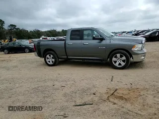 2010 Dodge 1500 SLT with VIN 1D7RB1GT4AS162734, listed as a Copart auction lot 47858455 with 131,217 mi miles and Salvage Title. Bid and sale history available at carsss.com. Image 11.