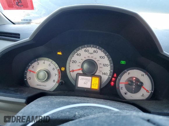 2011 Honda Pilot EX-L with VIN 5FNYF4H53BB019834, listed as a Copart auction lot 75814274 with 204,950 mi miles and Salvage Title. Bid and sale history available at carsss.com. Image 9.