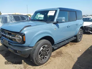2024 Ford Bronco Outer Banks with VIN 1FMDE8BH4RLA95142, listed as a IAAI auction lot 42531864 with 11,442 mi miles and . Bid and sale history available at DreamBid. Image 17.