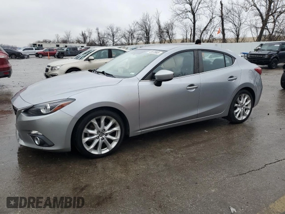 2014 Mazda 3 S Touring with VIN JM1BM1V37E1126170, listed as a Copart auction lot 43873865 with 125,525 mi miles and Salvage Title. Bid and sale history available at DreamBid. Image 1.