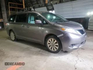 2013 Toyota Sienna LE with VIN 5TDJK3DCXDS059838, listed as a Copart auction lot 52107215 with 142,582 mi miles and Clean Title. Bid and sale history available at carsss.com. Image 4.