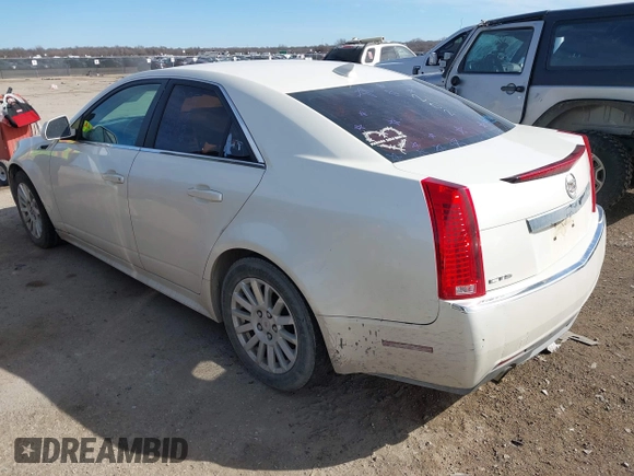2011 Cadillac CTS Luxury with VIN 1G6DE5EY8B0128460, listed as a IAAI auction lot 41652189 with 294,211 mi miles and . Bid and sale history available at DreamBid. Image 3.