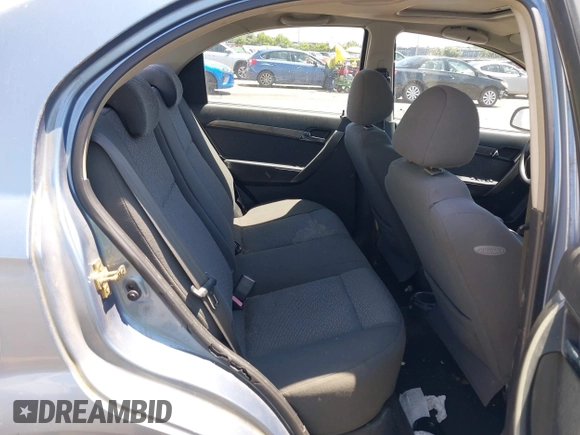 2007 Chevrolet Aveo LT with VIN KL1TG56677B049297, listed as a IAAI auction lot 42517516 with 163,130 mi miles and . Bid and sale history available at DreamBid. Image 8.