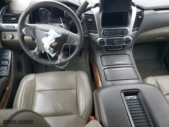 2018 Chevrolet Tahoe Premier with VIN 1GNSCCKC2JR173502, listed as a Copart auction lot 86251384 with 74,536 mi miles and Salvage Title. Bid and sale history available at carsss.com. Image 8.