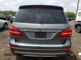 2017 Mercedes-Benz GLS 450 with VIN 4JGDF6EE4HA954520, listed as a Copart auction lot 58575915 with 123,218 mi miles and Salvage title. Bid and sale history available at DreamBid. Image 6.