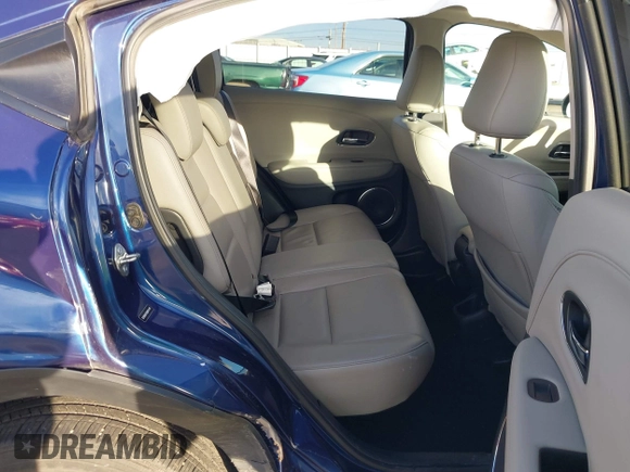 2016 Honda HR-V EX-L w/Navi with VIN 3CZRU6H70GM761497, listed as a IAAI auction lot 41616410 with 92,527 mi miles. Bid and sale history available at carsss.com. Image 8.