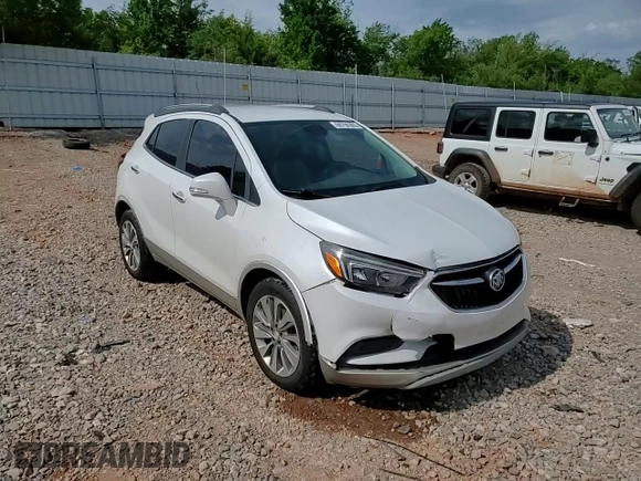 2017 Buick Encore Preferred with VIN KL4CJASB7HB249663, listed as a Copart auction lot 60796365 with 105,902 mi miles and Salvage title. Bid and sale history available at DreamBid. Image 14.