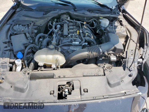 2022 Ford Mustang EcoBoost with VIN 1FA6P8TH8N5129965, listed as a Copart auction lot 59307485 with 39,806 mi miles and Salvage title. Bid and sale history available at DreamBid. Image 11.