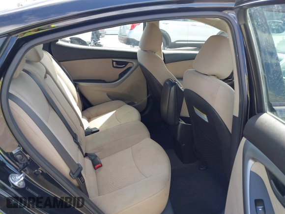 2014 Hyundai Elantra SE with VIN 5NPDH4AE4EH513029, listed as a IAAI auction lot 41997586 with 108,271 mi miles and . Bid and sale history available at DreamBid. Image 8.