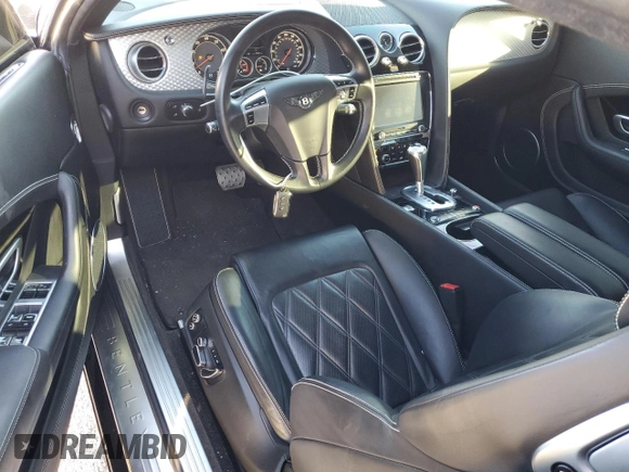 2014 Bentley Continental GT with VIN SCBFT7ZA2EC090234, listed as a Copart auction lot 52746304 with 40,309 mi miles and Salvage Title. Bid and sale history available at DreamBid. Image 8.