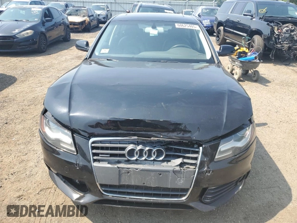 2010 Audi A4 Premium Plus z VIN WAUFFAFL5AN036929, wystawiony jako Copart lot #60625405 z przebiegiem 107 622 mil mil oraz Szkoda całkowita • Salvage title. Historia ofert i sprzedaży dostępna na DreamBid. Obrazek 5.