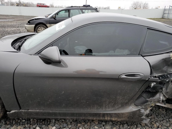 2014 Porsche Cayman with VIN WP0AA2A81EK170848, listed as a Copart auction lot 54178125 with 42,979 mi miles and Salvage Title. Bid and sale history available at DreamBid. Image 13.