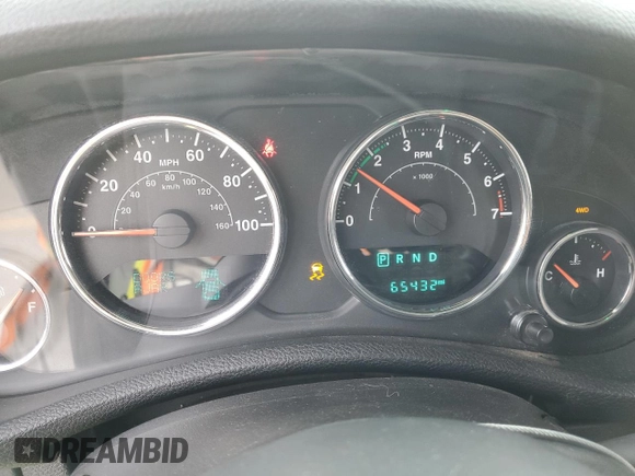 2016 Jeep Wrangler Rubicon z VIN 1C4BJWCG7GL293843, wystawiony jako Copart lot #71455124 z przebiegiem 65 432 mil mil oraz Szkoda całkowita • Salvage title. Historia ofert i sprzedaży dostępna na DreamBid. Obrazek 9.