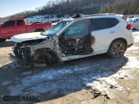 2019 Nissan Rogue SL with VIN 5N1AT2MV5KC756336, listed as a Copart auction lot 42394675 with 0 mi miles and Salvage Title. Bid and sale history available at carsss.com. Image 1.