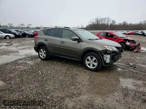 2014 Toyota RAV4 XLE with VIN JTMRFREV8ED091906, listed as a Copart auction lot 52338795 with 141,725 mi miles and Salvage Title. Bid and sale history available at carsss.com. Image 11.