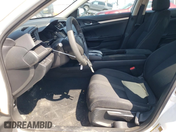 2019 Honda Civic LX with VIN 2HGFC2F61KH504677, listed as a Copart auction lot 66871514 with 88,385 mi miles and Salvage Title. Bid and sale history available at DreamBid. Image 7.