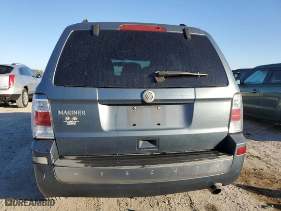 2010 Mercury Mariner with VIN 4M2CN8B79AKJ16191, listed as a Copart auction lot 87321784 with 139,761 mi miles and Salvage Title. Bid and sale history available at carsss.com. Image 6.