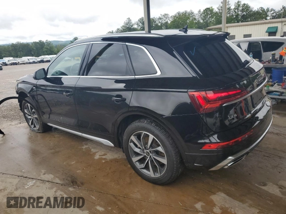 2022 Audi Q5 S line Premium z VIN WA1GAAFY1N2106221, wystawiony jako Copart lot #58336755 z przebiegiem 26 008 mil mil oraz Szkoda całkowita • Salvage title. Historia ofert i sprzedaży dostępna na DreamBid. Obrazek 2.