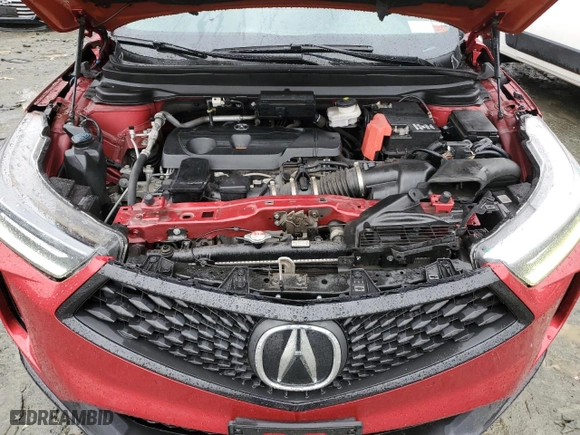 2023 Acura RDX w/A-Spec Package with VIN 5J8TC2H64PL003079, listed as a Copart auction lot 43548315 with 29,318 mi miles and Salvage Title. Bid and sale history available at carsss.com. Image 12.