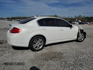 2012 Infiniti G25 x z VIN JN1DV6AR8CM861526, wystawiony jako Copart lot #50484625 z przebiegiem Nie podano mil oraz Szkoda całkowita • Salvage title. Historia ofert i sprzedaży dostępna na DreamBid. Obrazek 3.