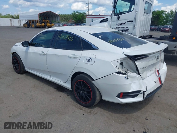 2016 Honda Civic EX with VIN 19XFC2F74GE081734, listed as a IAAI auction lot 42157310 with 152,475 mi miles and . Bid and sale history available at DreamBid. Image 3.
