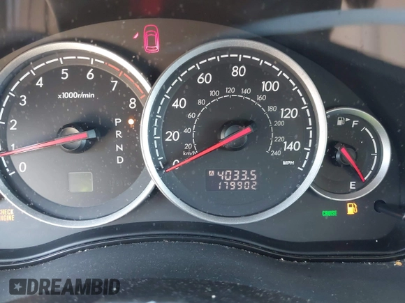 2006 Subaru Legacy Outback with VIN 4S4BP61C267341928, listed as a IAAI auction lot 42361535 with 179,902 mi miles and . Bid and sale history available at DreamBid. Image 7.