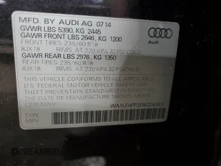 2015 Audi Q5 Premium Plus with VIN WA1LFAFP2FA024061, listed as a Copart auction lot 51089535 with 124,676 mi miles and Salvage Title. Bid and sale history available at carsss.com. Image 15.