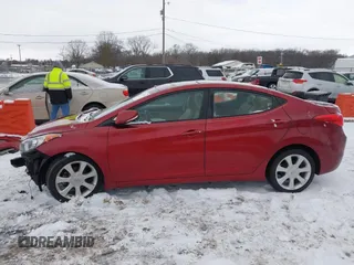 2013 Hyundai Elantra Limited with VIN 5NPDH4AE2DH220146, listed as a IAAI auction lot 41329053 with 123,652 mi miles and . Bid and sale history available at DreamBid. Image 15.