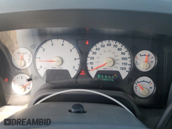 2006 Dodge 1500 SLT with VIN 1D7HU18296S631657, listed as a Copart auction lot 52211505 with 144,226 mi miles and Clean Title. Bid and sale history available at carsss.com. Image 9.