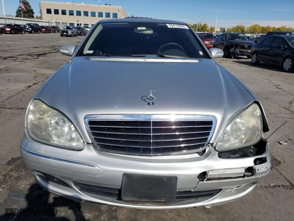2006 Mercedes-Benz S-Class 3.7L with VIN WDBNF67J56A481922, listed as a Copart auction lot 76419024 with 149,397 mi miles and Salvage Title. Bid and sale history available at carsss.com. Image 5.