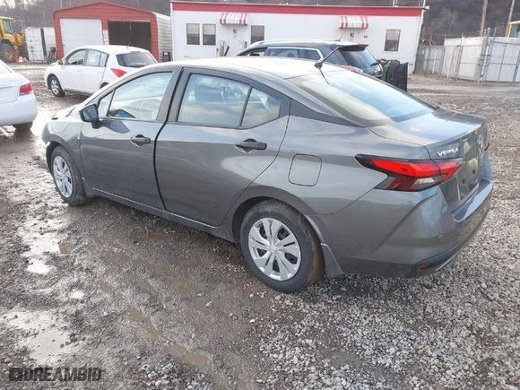 2024 Nissan Versa S with VIN 3N1CN8DV1RL876873, listed as a IAAI auction lot 41553442 with 15,765 mi miles. Bid and sale history available at carsss.com. Image 3.