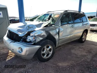 2002 Toyota Highlander z VIN JTEGD21A120030614, wystawiony jako Copart lot #49350335 z przebiegiem 176 467 mil mil oraz Szkoda całkowita • Salvage title. Historia ofert i sprzedaży dostępna na DreamBid. Obrazek 1.