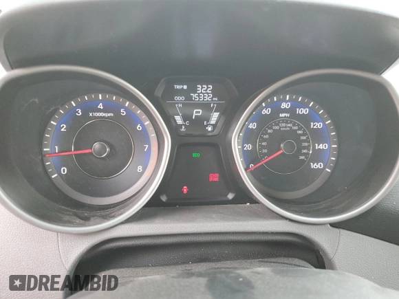 2013 Hyundai Elantra Coupe GS with VIN KMHDH6AE3DU016131, listed as a Copart auction lot 74625614 with 75,332 mi miles and Non Repairable. Bid and sale history available at carsss.com. Image 9.