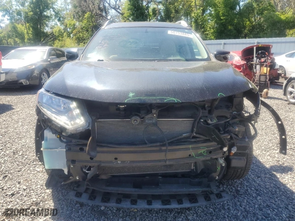 2016 Nissan Rogue SV with VIN KNMAT2MTXGP623803, listed as a Copart auction lot 50753885 with 36,751 mi miles and Salvage Title. Bid and sale history available at carsss.com. Image 5.