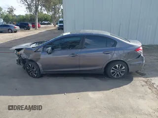 2014 Honda Civic Sedan EX with VIN 19XFB2F80EE268591, listed as a IAAI auction lot 41914223 with 1 mi miles. Bid and sale history available at carsss.com. Image 13.