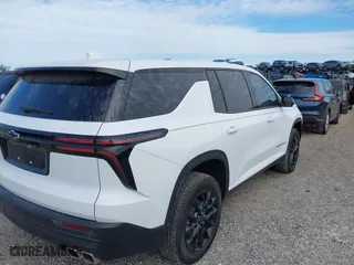 2024 Chevrolet Traverse FWD LS with VIN 1GNEREKSXRJ175524, listed as a IAAI auction lot 41273400 with 6,365 mi miles. Bid and sale history available at carsss.com. Image 4.