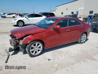 2014 Cadillac ATS Standard RWD z VIN 1G6AA5RA0E0102273, wystawiony jako Copart lot #52510875 z przebiegiem 72 966 mil mil oraz Szkoda całkowita • Salvage title. Historia ofert i sprzedaży dostępna na DreamBid. Obrazek 1.