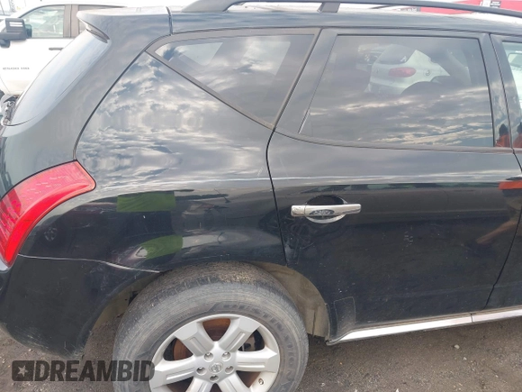 2007 Nissan Murano SL with VIN JN8AZ08W57W620910, listed as a IAAI auction lot 42282946 with 162,039 mi miles and . Bid and sale history available at DreamBid. Image 6.
